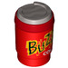 LEGO Cup with Lid with ‘BUZZ COLA’ without Hole (15496 / 20850)