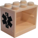 LEGO Armoire 2 x 3 x 2 avec EMT Étoile de Life Autocollant avec des tenons pleins (4532)