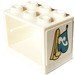 LEGO Kast 2 x 3 x 2 met Oven Mitt Sticker met verzonken noppen (92410)
