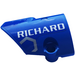 레고 구부러진 패널 1 왼쪽 ~와 함께 &#039;RICHARD&#039; 상표 (87080)