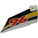 LEGO Curved Panel 18 Right with Red &#039;96&#039; Sticker (64682)