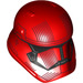 LEGO Gebogen Stormtrooper Helm mit Sith Trooper Schwarz Marking (64298)