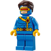 LEGO Cyclops med Blå Dragt Minifigur