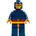 LEGO Cyclops jossa Dark Sininen Puku Minihahmo