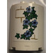 LEGO Cylinder 2 x 4 x 4 Half with Blue flowers, vine Sticker (6218)