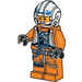 LEGO Dak Ralter met Medium Stone Grijs Heupen en Bullets Minifiguur