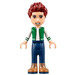 LEGO Daniel con Verde Chaqueta Minifigura