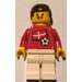 LEGO Danish Football Player avec Moustache avec Stickers Figurine