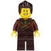 LEGO Dareth jossa Reddish Ruskea Gi ja Dark Ruskea Jalat Minihahmo