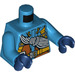 LEGO Dark Azure Arctic Climber Minifig Torso (973 / 76382)