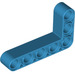 LEGO Dark Azure Beam 3 x 5 Bent 90 degrees, 3 and 5 Holes (32526 / 43886)