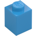 LEGO Dark Azure Brick 1 x 1 (3005 / 30071)