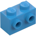 LEGO Dark Azure Brick 1 x 2 with Studs on One Side (11211)