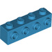 LEGO Dark Azure Brick 1 x 4 with 4 Studs on One Side (30414)