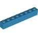 LEGO Dark Azure Brick 1 x 8 (3008)