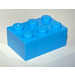 LEGO Donker azuurblauw Steen 2 x 3 (3002)