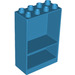 LEGO Dark Azure Duplo Rahmen 4 x 2 x 5 mit Shelf (27395)