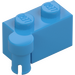 LEGO Dark Azure Hinge Brick 1 x 4 Swivel Top (3830 / 65122)