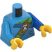 LEGO Dark Azure Mateo Torso (973 / 76382)