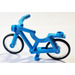 LEGO Dark Azure Minifigure Fahrrad mit Räder und Tires
