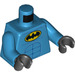 LEGO Donker azuurblauw Nightwing met Vleugels en Cape Minifiguur Torso (973 / 76382)