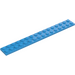 LEGO Mørk asurblå Plate 2 x 16 (4282)