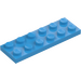 LEGO Mørk asurblå Plate 2 x 6 (3795)