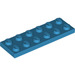 LEGO Dunkles Azurblau Platte 2 x 6 (3795)
