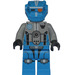 LEGO Dark Azure Roboter Sidekick Minifigur
