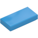 LEGO Dark Azure Tile 1 x 2 with Groove (3069)
