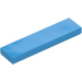 LEGO Dark Azure Tile 1 x 4 (2431)