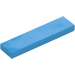 레고 어두운 하늘색 타일 1 x 4 (2431 / 35371)