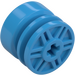 LEGO Dark Azure Wheel Rim Ø18 x 14 with Axle Hole (55982)