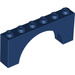 LEGO Donkerblauw Boog 1 x 6 x 2 Dikke bovenkant en versterkte onderkant (3307)