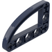 LEGO Dark Blue Beam 3 x 5 x 0.5 Bent 90 Degrees Quarter Ellipse (32250 / 65714)