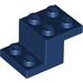 LEGO Dark Blue Bracket 2 x 3 with Plate and Step with Bottom Stud Holder (73562)