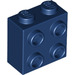 LEGO Bleu foncé Brique 1 x 2 x 1.6 avec Goujons sur Une Côté (1939 / 22885)