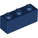 LEGO Dark Blue Brick 1 x 3 (3622)