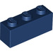 LEGO Dark Blue Brick 1 x 3 (3622 / 45505)