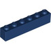LEGO Dark Blue Brick 1 x 6 (3009)