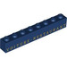 LEGO Dark Blue Brick 1 x 8 with &#039;VOITURE RESTAURANT&#039; (3008 / 105410)