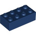 LEGO Dark Blue Brick 2 x 4 (3001)