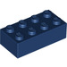 LEGO Donkerblauw Steen 2 x 4 (3001 / 72841)