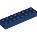 LEGO Donkerblauw Steen 2 x 8 (3007 / 93888)