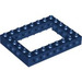 LEGO Bleu Foncé Brique 6 x 8 avec Open Centre 4 x 6 (1680 / 32532)