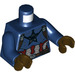 LEGO Dark Blue Captain America Minifig Torso (76382)