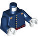 LEGO Donkerblauw Kapitein J. Fuller Torso (76382)