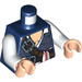 LEGO Bleu foncé Captain Jack Sparrow Minifig Torse (973 / 76382)