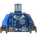 LEGO Donkerblauw Charge, Alpha Team Torso (973)