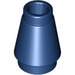 LEGO Dark Blue Cone 1 x 1 with Top Groove (4589)